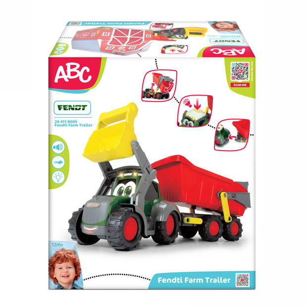 Tractor Happy Farm + Aanhanger + Geluid (3471900)