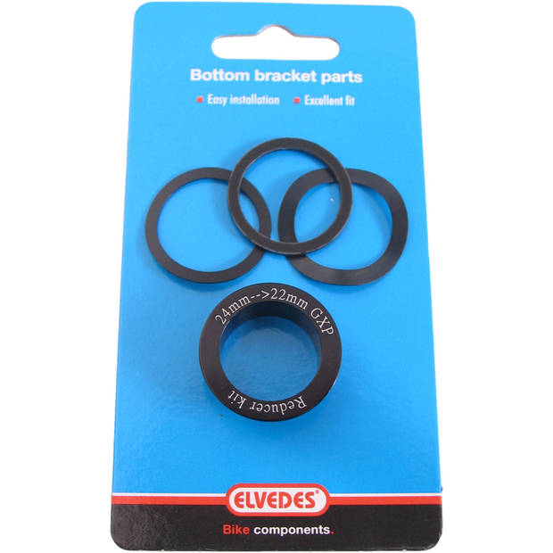 Elvedes Reduceerset trapas verloop van 24 mm naar 22 mm GXP (4 delig)