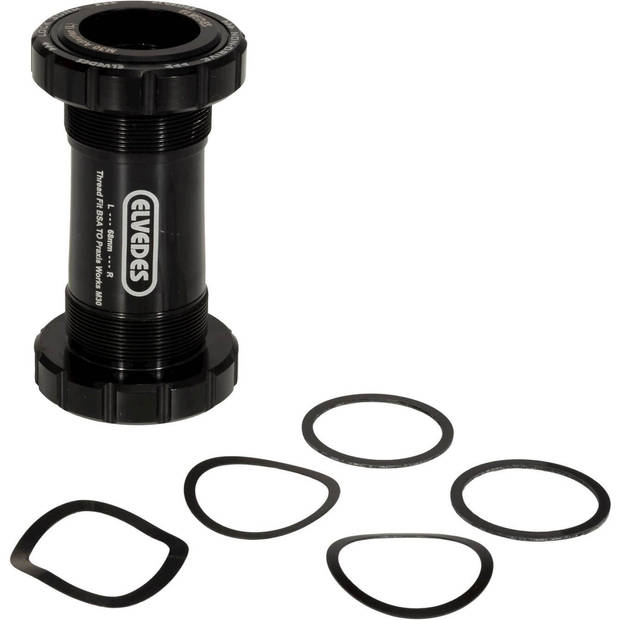 Elvedes Trapas Thread fit voor road / MTB 68-73 mm