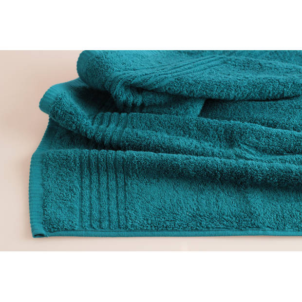 PHLOX Handdoek Supreme Collectie - 50x100 - 6 stuks - OEKO-TEX Made in Green - 600 g/m2 zacht katoen - mozaiek