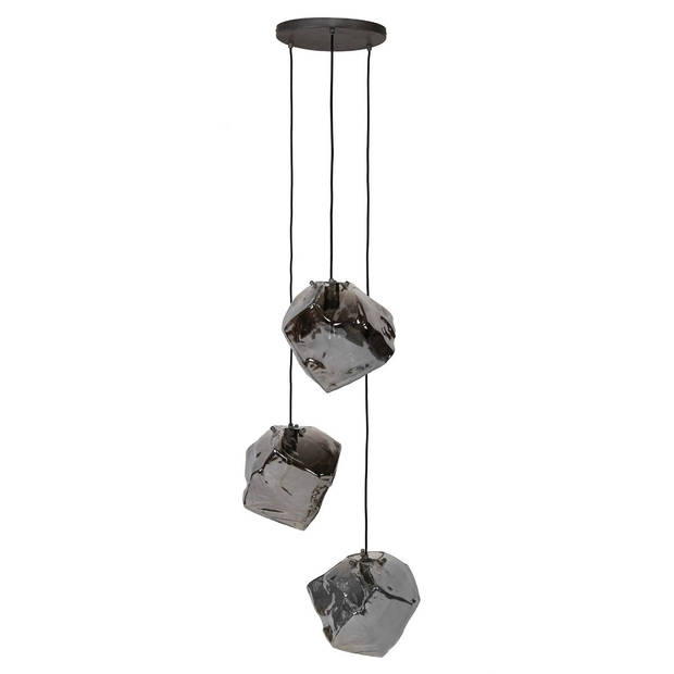 Hanglamp Roxan Chroom 3L