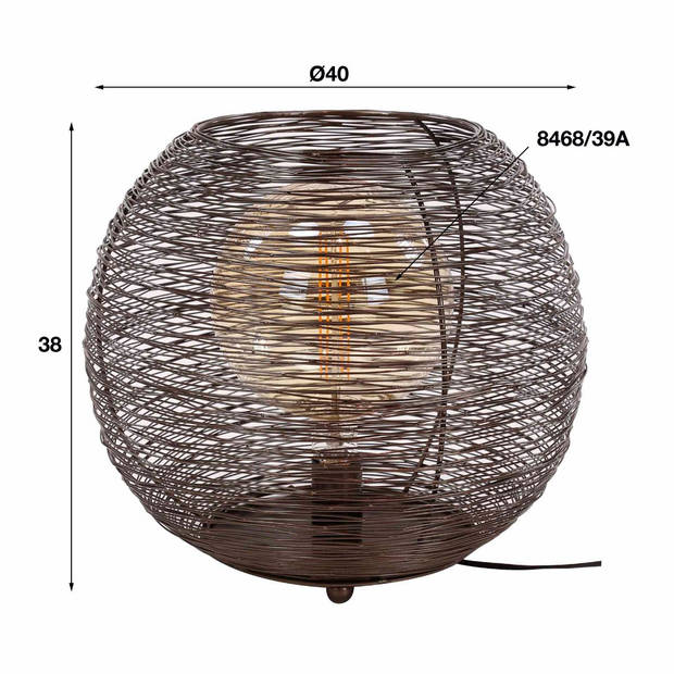 Serah tafellamp XL Ø 40 cm