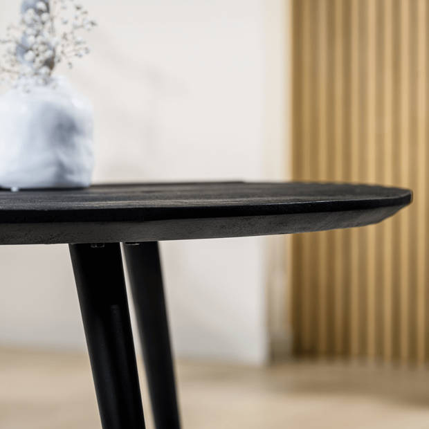 Bryan ronde salontafel ø75cm zwart