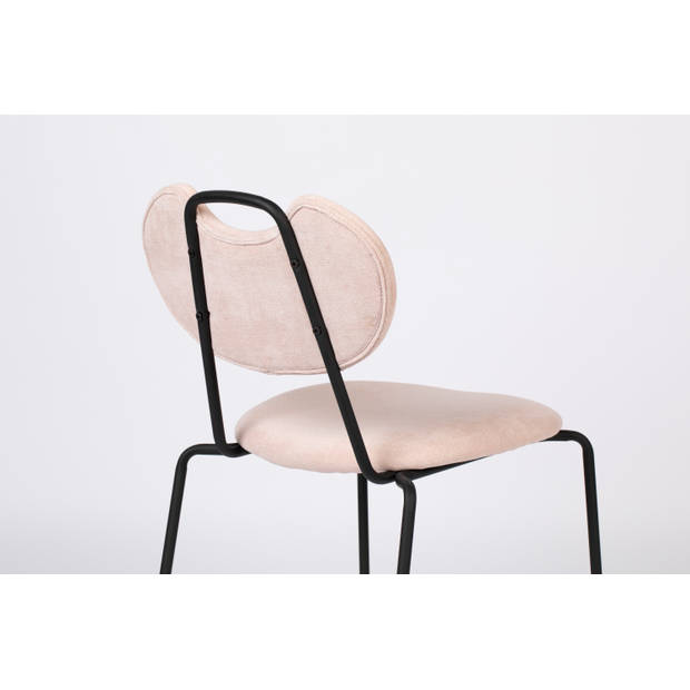 Housecraft Aspen Eetkamerstoelen Lichtroze - Set van 2