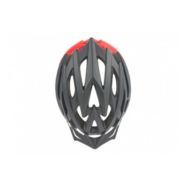 Polisport Twig fietshelm m 55-58cm zwart/mat rood