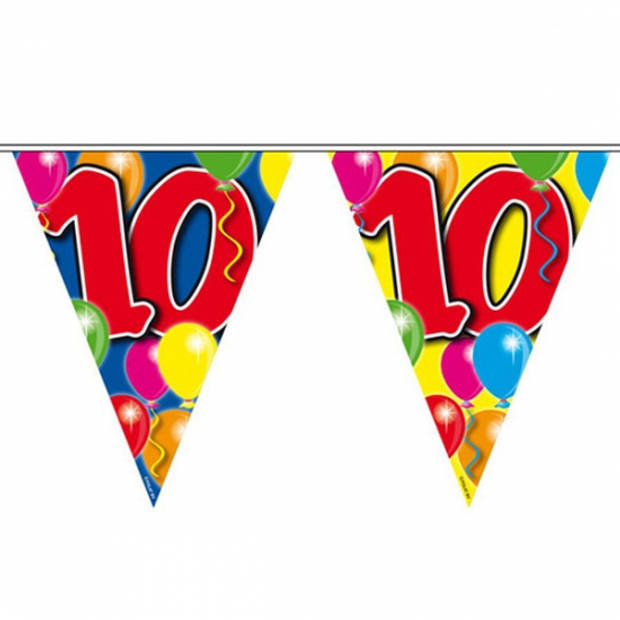 Vlaggenlijn 10 jaar 10 meter - Vlaggenlijnen