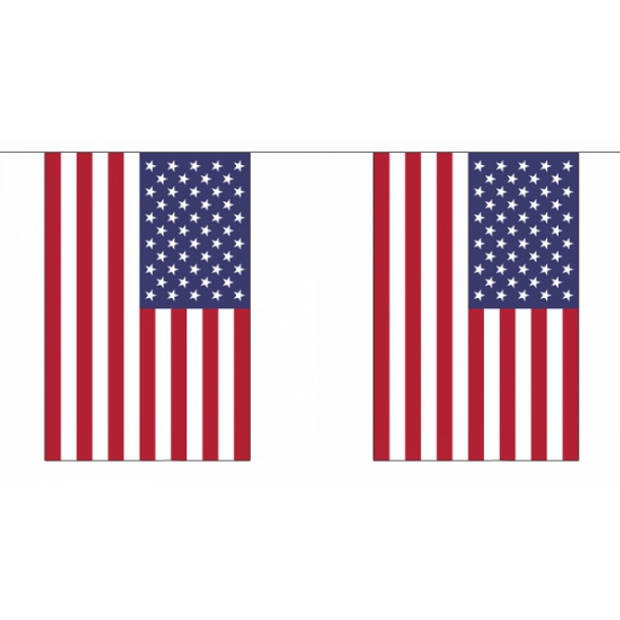 Polyester USA vlaggenlijn - Vlaggenlijnen