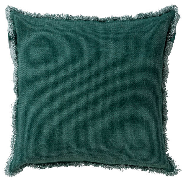 Dutch Decor - BURTO - Sierkussen 60x60 cm - gewassen katoen - Sagebrush Green - groen