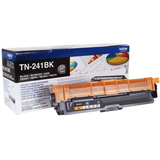 Brother toner, 2.500 pagina's, OEM TN-241BK, zwart