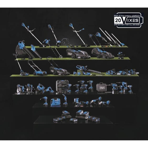 Batterij - SCHEPPACH - 2.4 A - SBC2.4A - Laadt Li-ion-batterijen uit het Scheppach 20V IXES-assortiment