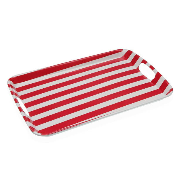 Dienblad Versa Rood Melamine 31 x 3 x 46,2 cm