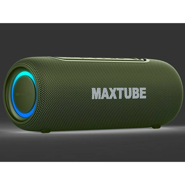 Dankzij de draagbare Bluetooth®-luidsprekers Tracer MaxTube Groen 20 W