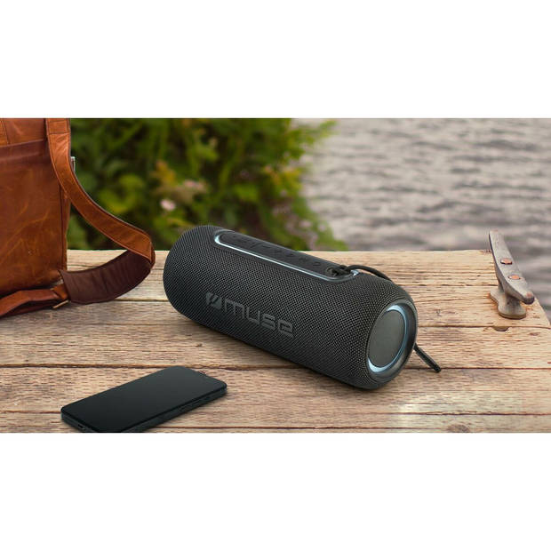 Dankzij de draagbare Bluetooth®-luidsprekers Muse M780BT 20W