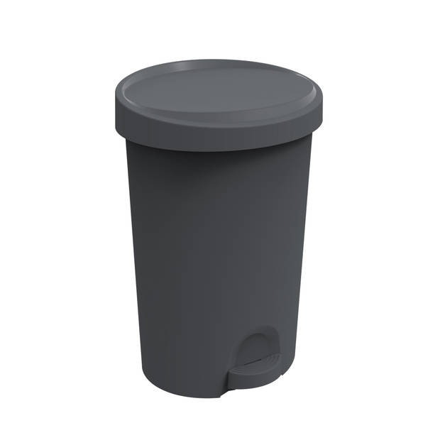 Power Tower Stepy bin pedaalemmer 45 ltr voor zak 50 ltr antraciet