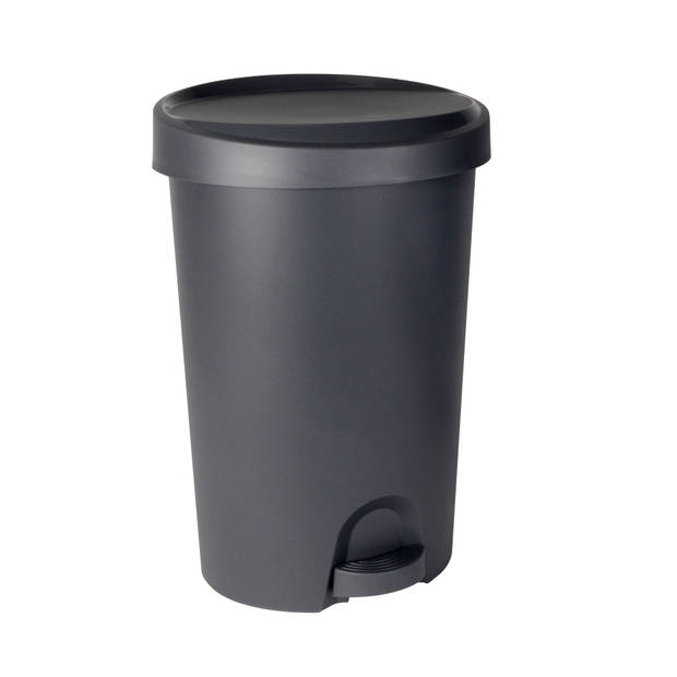 Power Tower Stepy bin pedaalemmer 45 ltr voor zak 50 ltr antraciet