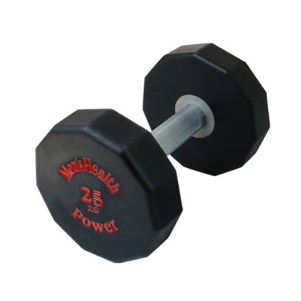 Men's Health Urethane Dumbbell 25 kg, Gewichten Krachttraining