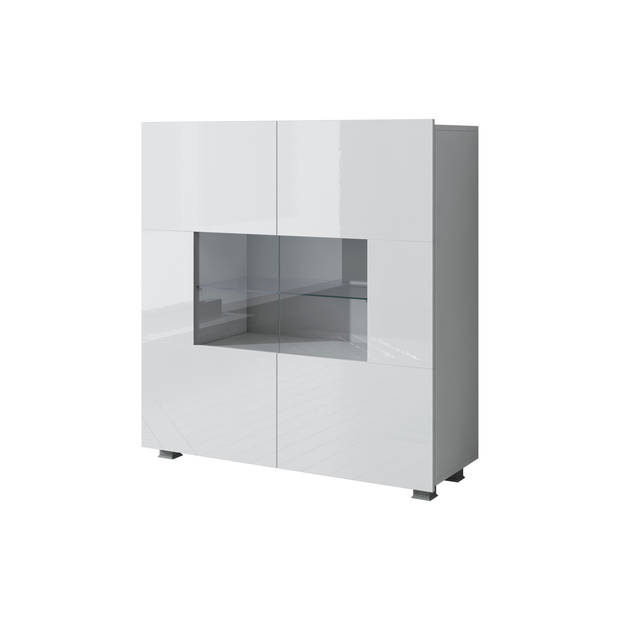 Meubella Dressoir Calgary - Wit - 100 cm