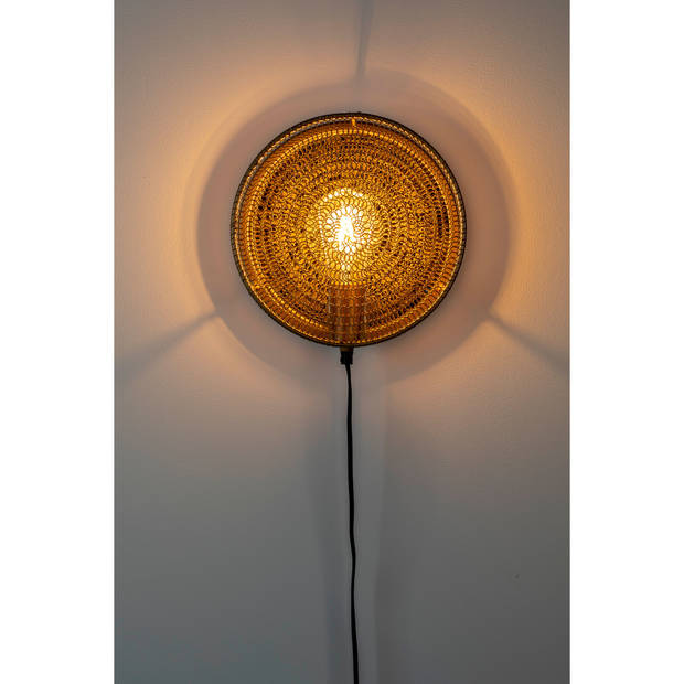 Housecraft Lea Wandlamp Brass - Goud