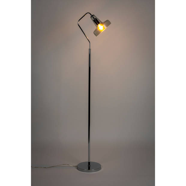 Housecraft Anshin Vloerlamp/ Staande Leeslamp Glas Groen