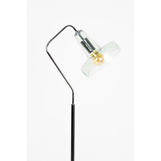 Housecraft Anshin Vloerlamp/ Staande Leeslamp Glas Groen