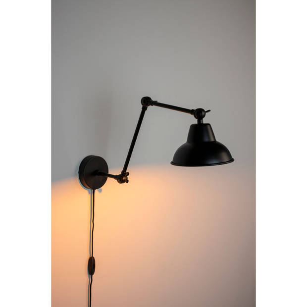 Housecraft Xavi Wandlamp Zwart