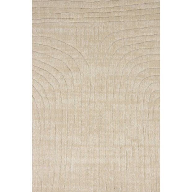 Housecraft Lignes Vloerkleed 160X230 cm Laagpolig Beige