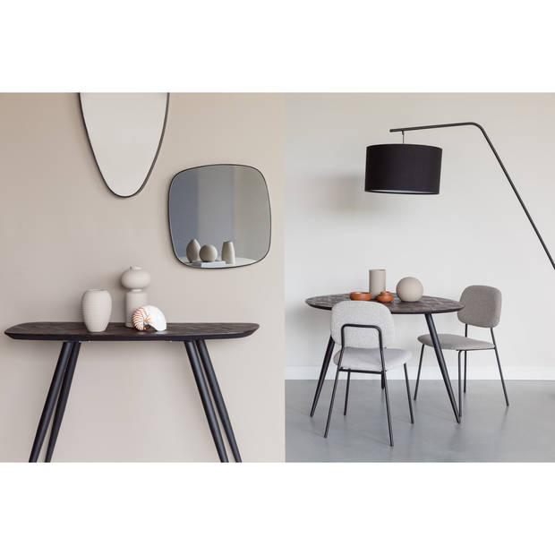 Housecraft Martine Vloerlamp/ Staande lamp Zwart