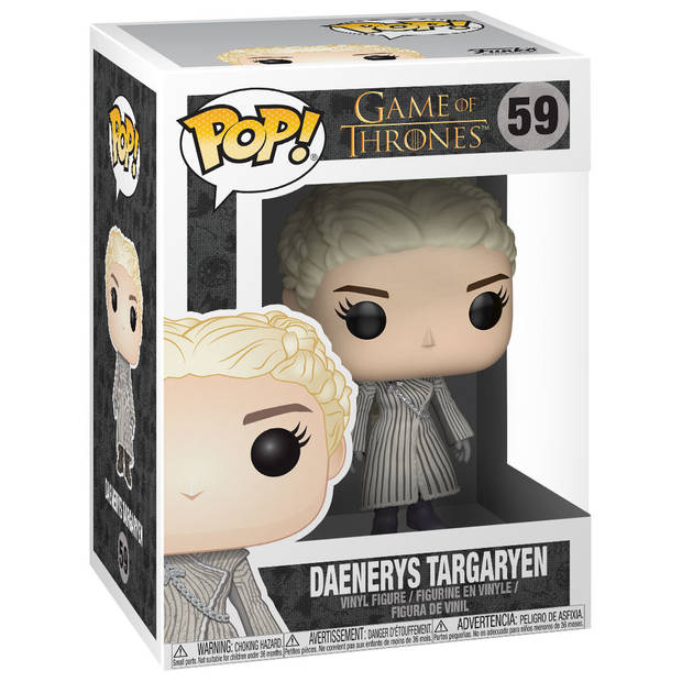 Pop Television: Game of Thrones - White Coat Daenerys Targaryen Funko Pop #59