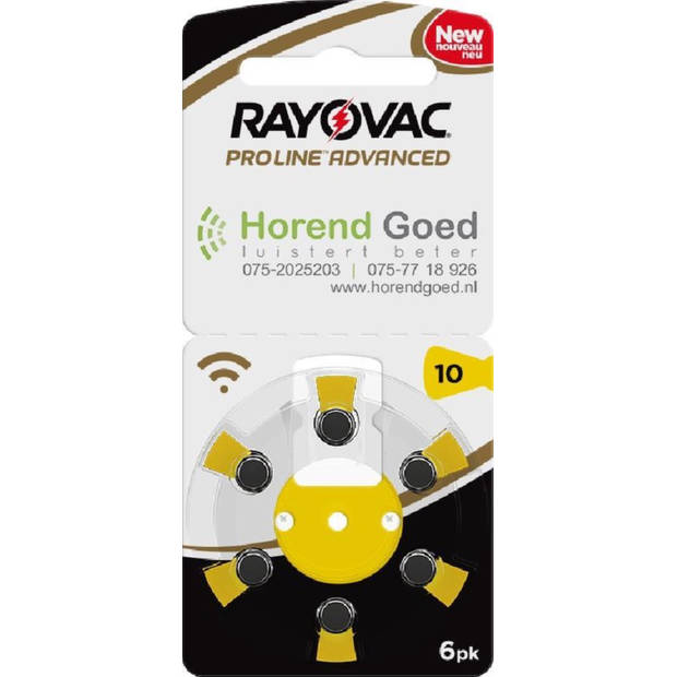 Rayovac ProLine Advanced P10 60 stuks