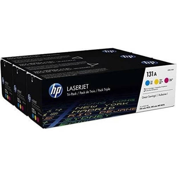 HP 131A 3-pack kleur toner