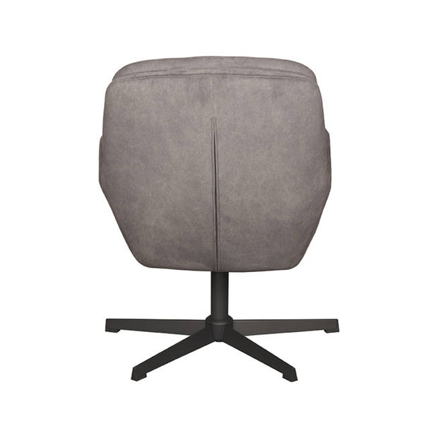 LABEL51 Fauteuil Moss - Antraciet - Cosmo - 77x70x90 cm