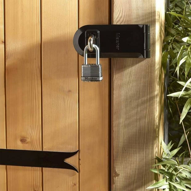 Set van 3 hangsloten Master Lock M5eurtrilf - Zeer hoge beveiliging - LADED STAAL - Outdoor Use - Anse M