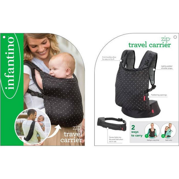 INFANTINO Draagzak Banana Zip Travel