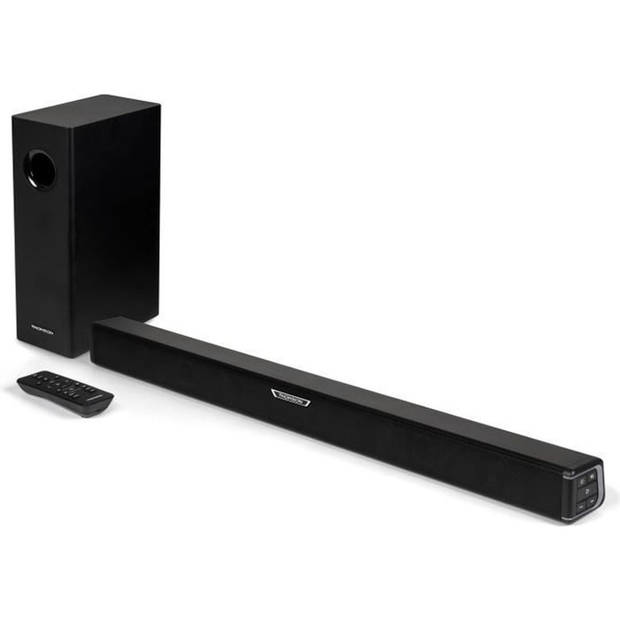 THOMSON SB350BTS - 2.1 soundbar - 300W - Bluetooth 5.0 - Bedrade subwoofer - Lichtindicatoren