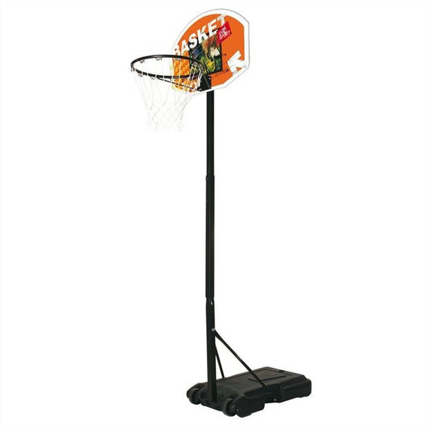 MONDO Junior verstelbare basketbalring van 165 tot 205 cm