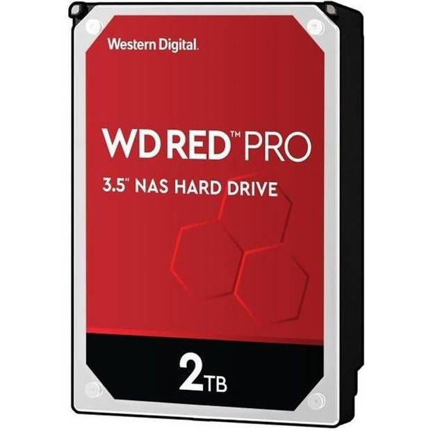 WD Red ™ Pro - NAS interne harde schijf - 2 TB - 7.200 RPM - 3,5 (WD2002FFSX)