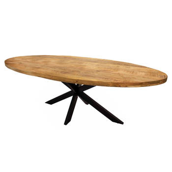 Kick eettafel Dax ovaal - 210cm - Mango