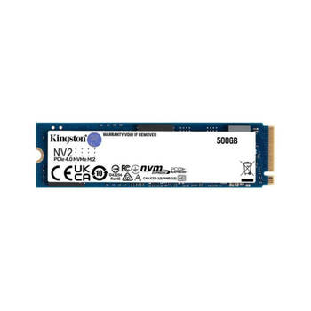 Kingston Technology Hard Disk - SSD NV2 - 500 GB Intern - M.2 2280 PCIE 4.0 NVME - Bleu