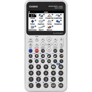 Casio grafische rekenmachine - Middelbare school - Wiskunde+ - Wit