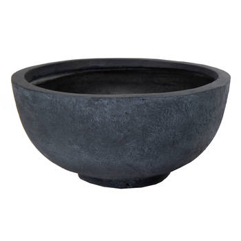 MCollections - Arizona Round Bowl Graphite D55H27 cm bloempot