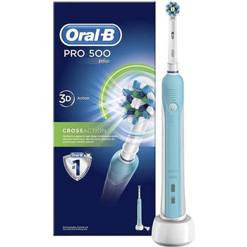 Oral B Pro 500 - Elektrische Tandenborstel - Blauw