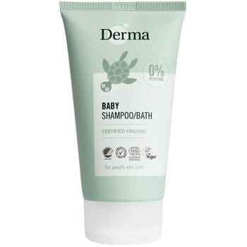 Derma Eco Baby - Shampoo - Lichaam - 6 x 150 ML - Hypoallergeen - Veganistische Verzorging - Allergy-Certified