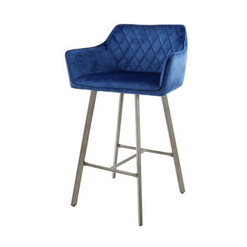 Barstoel Victoria Blauw 66 cm