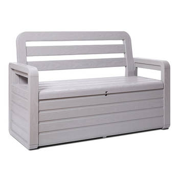 Toomax Foreverspring bench opbergbox - 263L - grijs