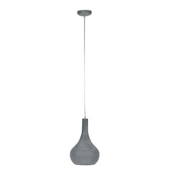 Inanna hanglamp grijs 25 cm