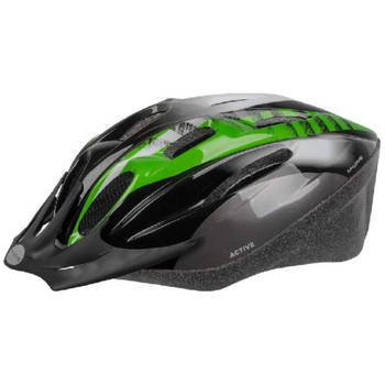 M-Wave Helm Active atb/race groen gestree