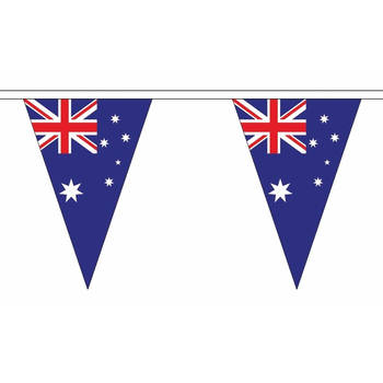 Australie slinger met puntvlaggetjes 5 meter - Vlaggenlijnen