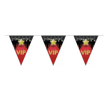 VIP vlaggenlijn 5 meter - Feestversiering vlaggetjes - Vlaggenlijnen