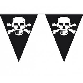 Piraten versiering vlaggenlijn - Vlaggenlijnen