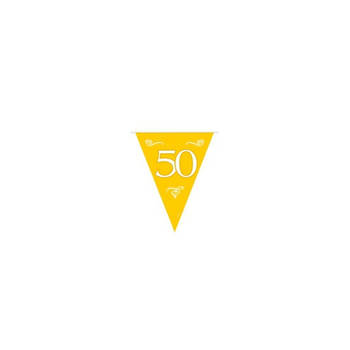 Gouden vlaggenlijn 50e jubileum - Vlaggenlijnen